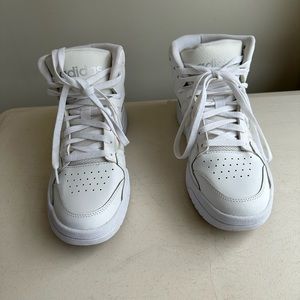 Adidas White High Top Sneakers